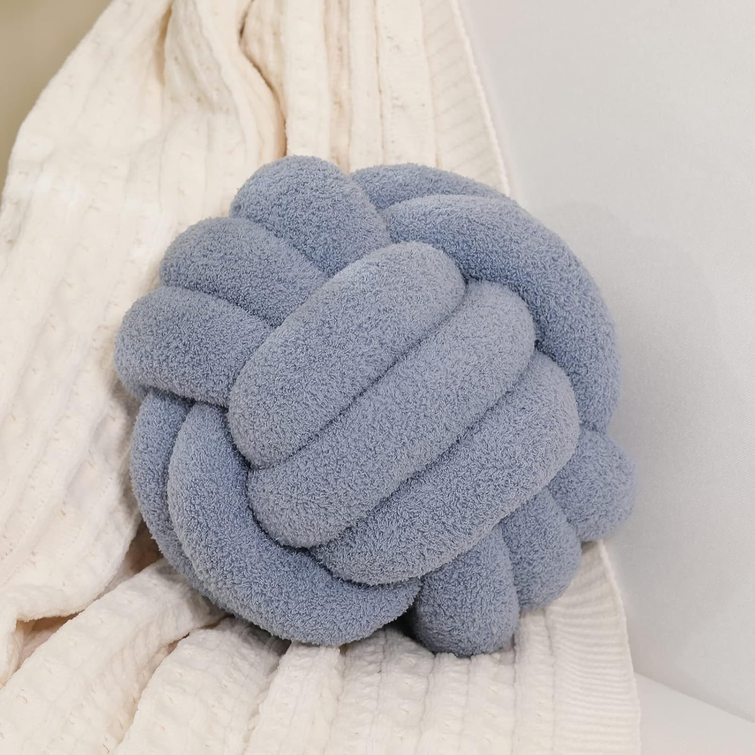ZAKUN Knot Pillow Balls, Knot Ball Pillows Decorative Throw