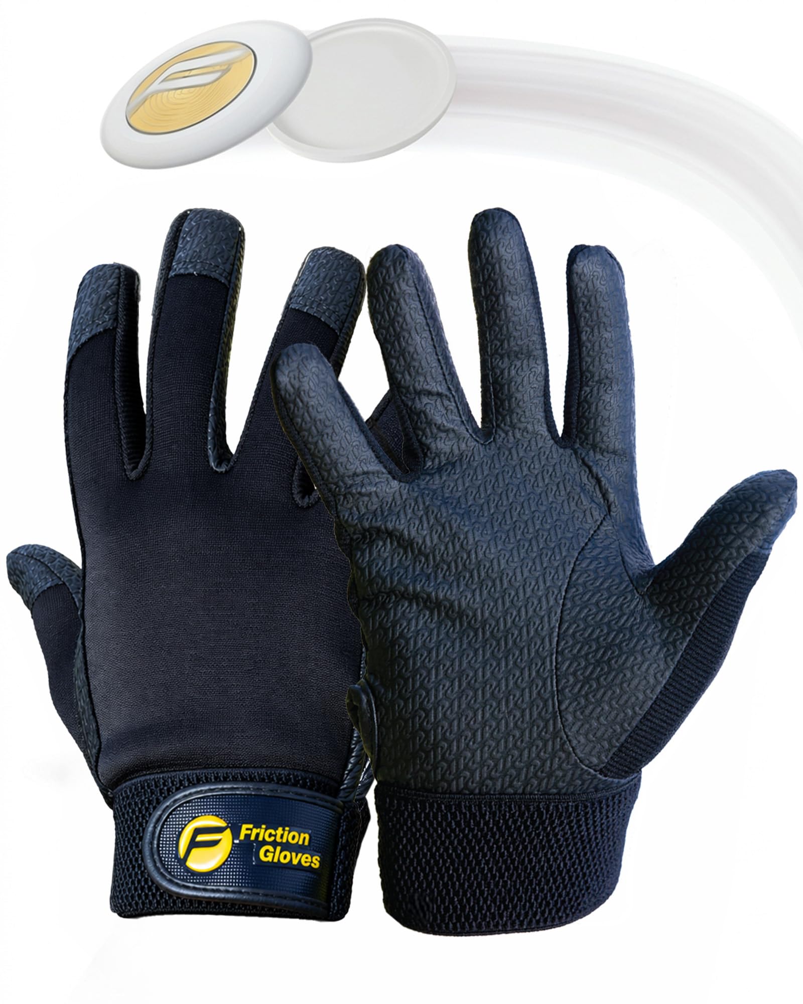 Friction Gloves Disc Golf Gloves, Perfect for Drives & Putts in Any Weather Adult Medium