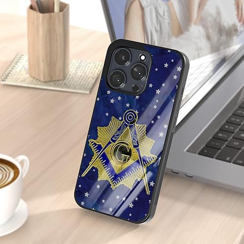 Miniatura 6 de Fundas para teléfono Masonic Free Masonry iPhone 11, 12, 13, 14 Pro Max Plus Mini X 5, 6, 7, 8, Samsung Z Flip 3, 4, Galaxy S A Note, Moto G Stylus