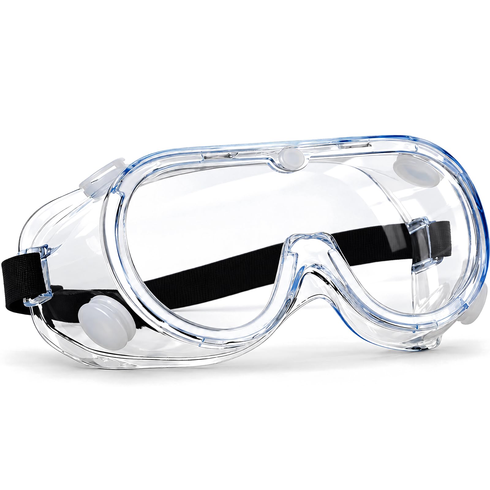 Super More Anti-Fog Protective Safety Goggles Clear Lens Wide-Vision