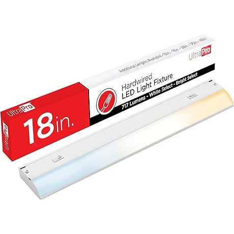 UltraPro 18 Inch Dimmable Led Strip Lights for Cabinets