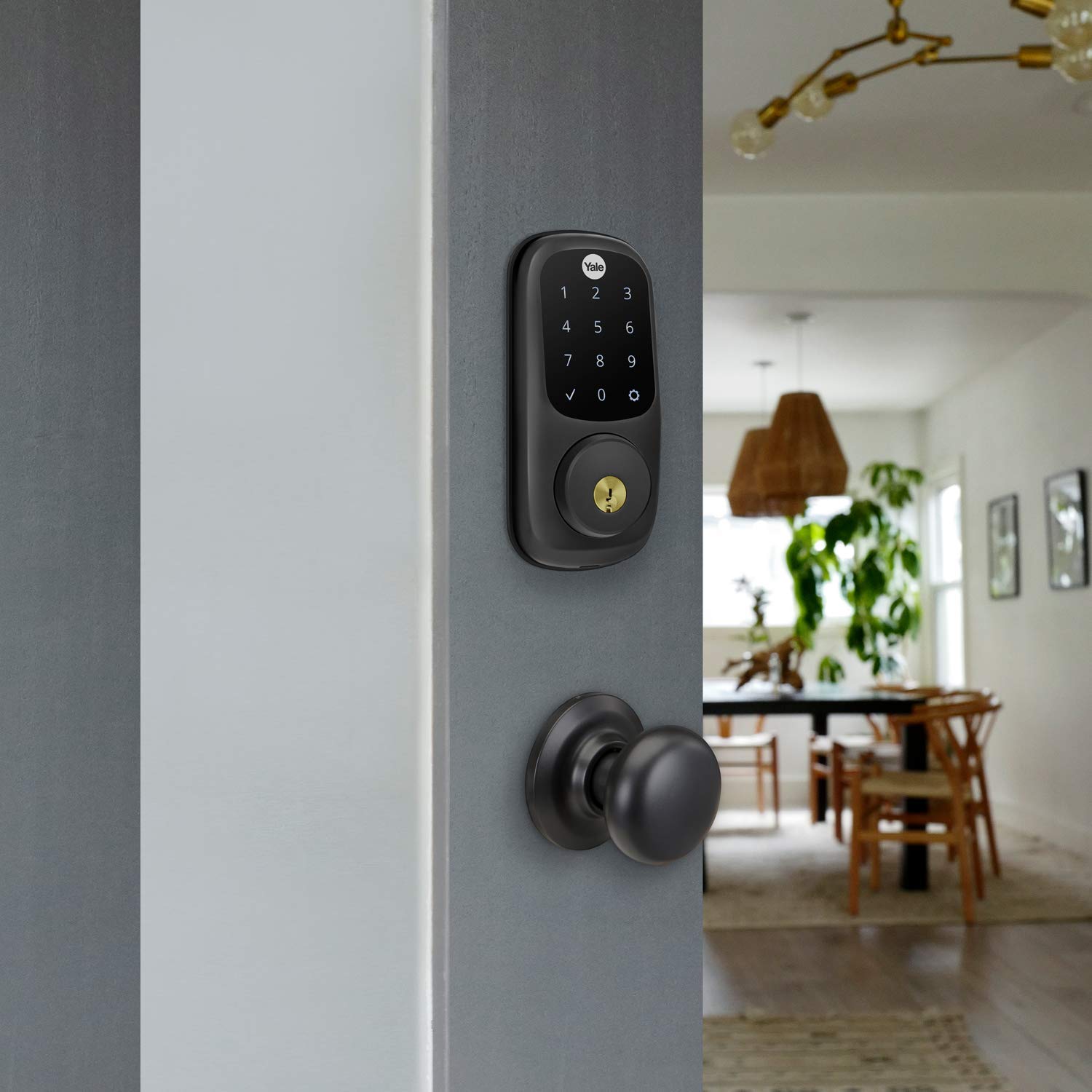 Yale Assure Lock Touchscreen, WiFi Smart Lock with Cambridge Knob