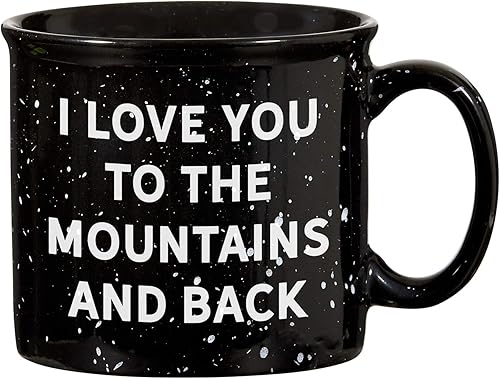 Miniatura 8 de Santa Barbara Design Studio SIPS Drinkware - Taza de cerámica para fogata, 13 onzas, Happy Camper