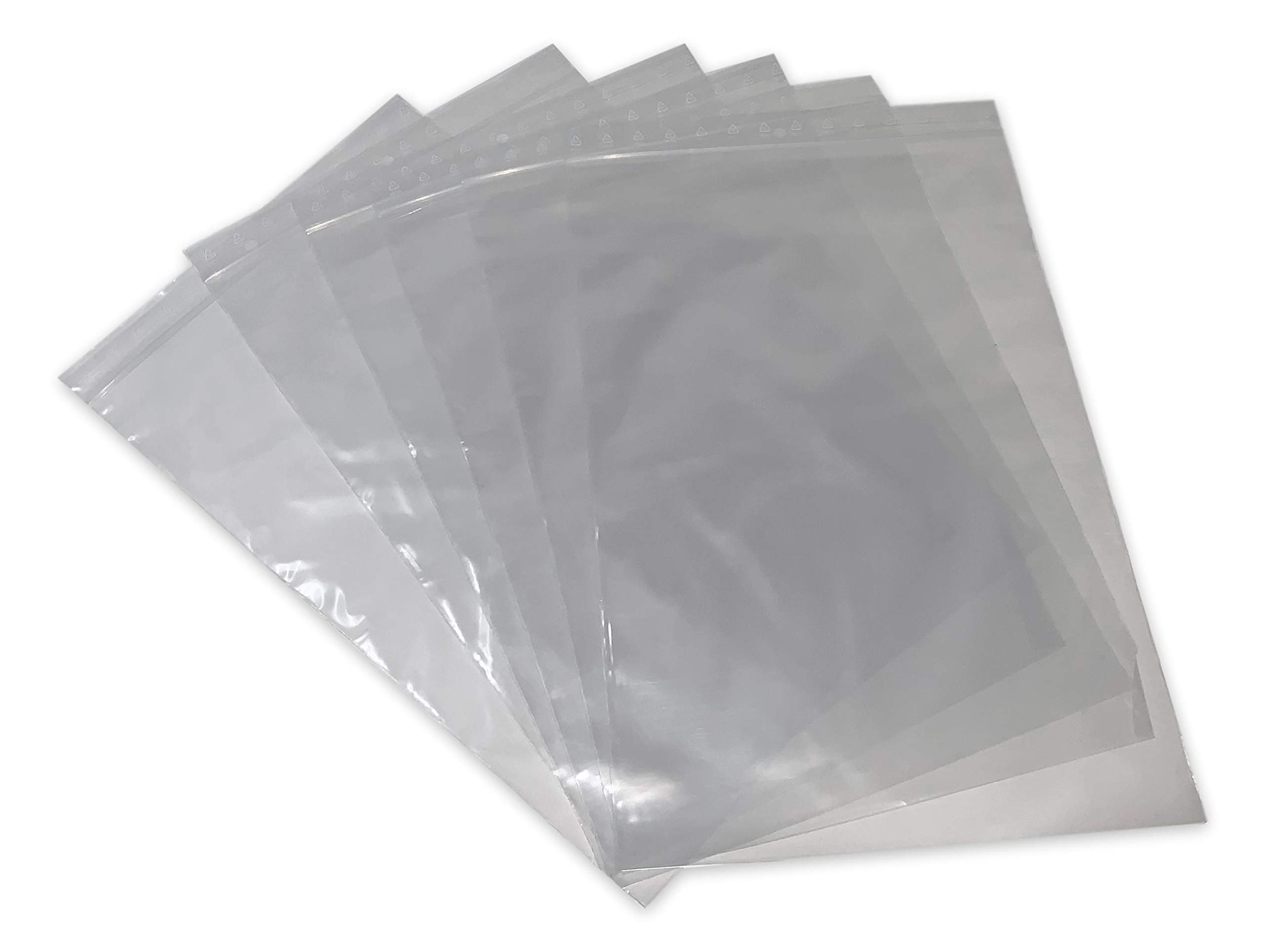 UNIVERS GRAPHIQUE 500 Zip Lock Bags 200 x 300 mm 20 x 30 cm Food Grade Plastic CEE 50 Micron Food Safe Freezer Recyclable Packaging Bag in use