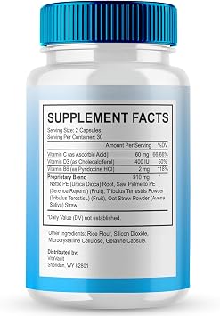 Vitavault Prostalinex Capsules, Prostalinex Prostate Health Supplement Pills - Extra Strength, Prostalinex Supports Prostate Heath All Natural Formula, Prostalinex Capsules Reviews (3 Pack)