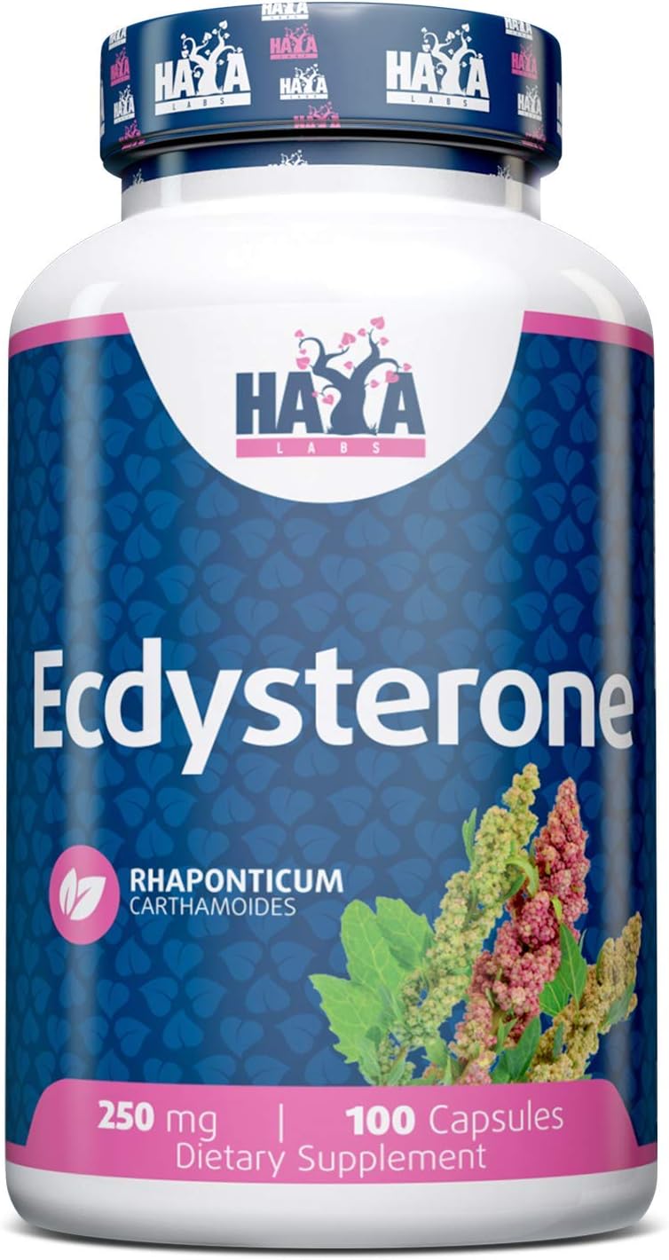 HAYA LABS Ecdysterone 250mg 100 Capsules