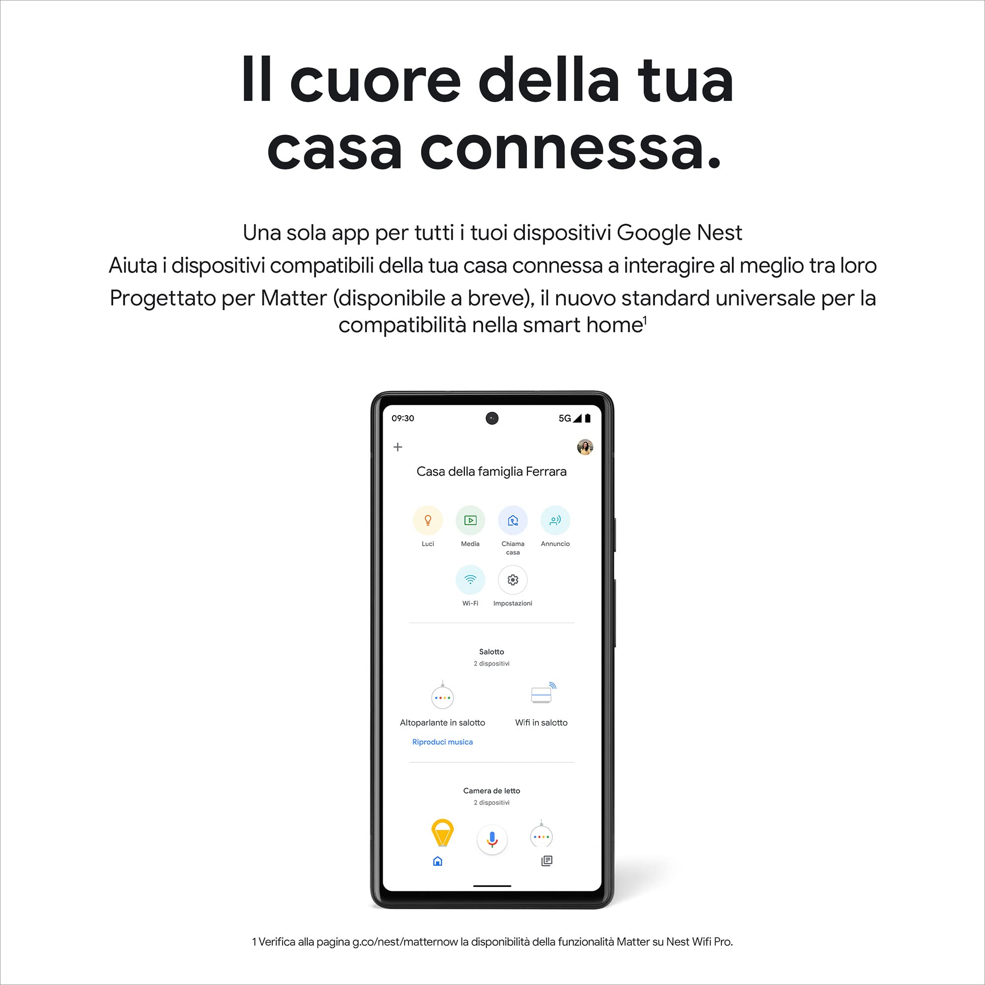 Google Nest Wi-Fi 6E Pro - Sistema affidabile, ad alta velocità e con copertura in tutta la casa - Router Wi-Fi mesh - Bianco ghiaccio, x2, GA03689-EU
