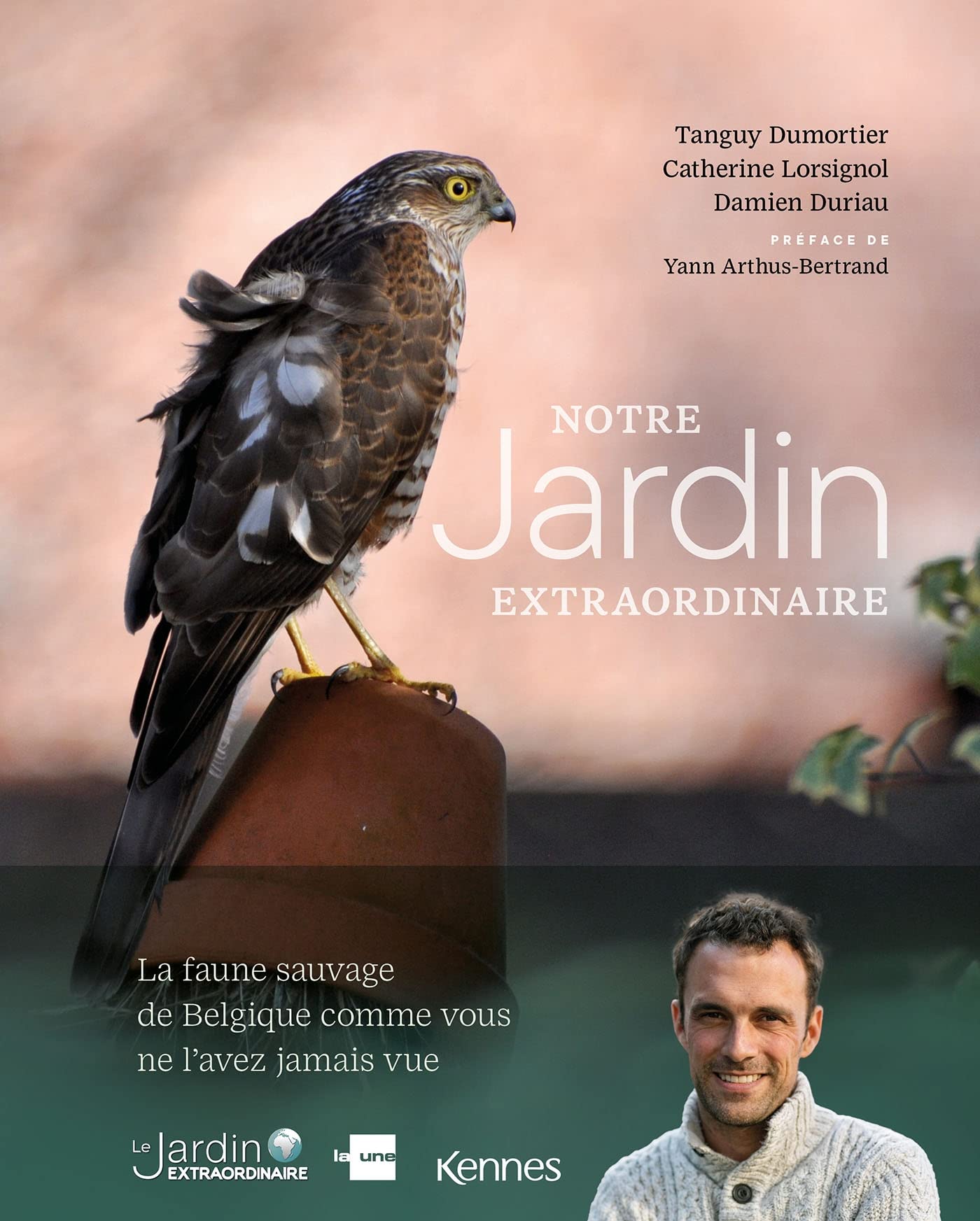 Notre jardin extraordinaire T01 : BD faune sauvage de Belgique, album nature illustré