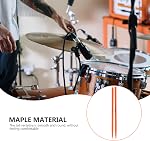 Milisten Maple Drum Sticks Lightweight Non-Slip Wood Drumsticks for Percussion Instrument Beginners Kids Adults 16 Inch Colored Drum Sticks