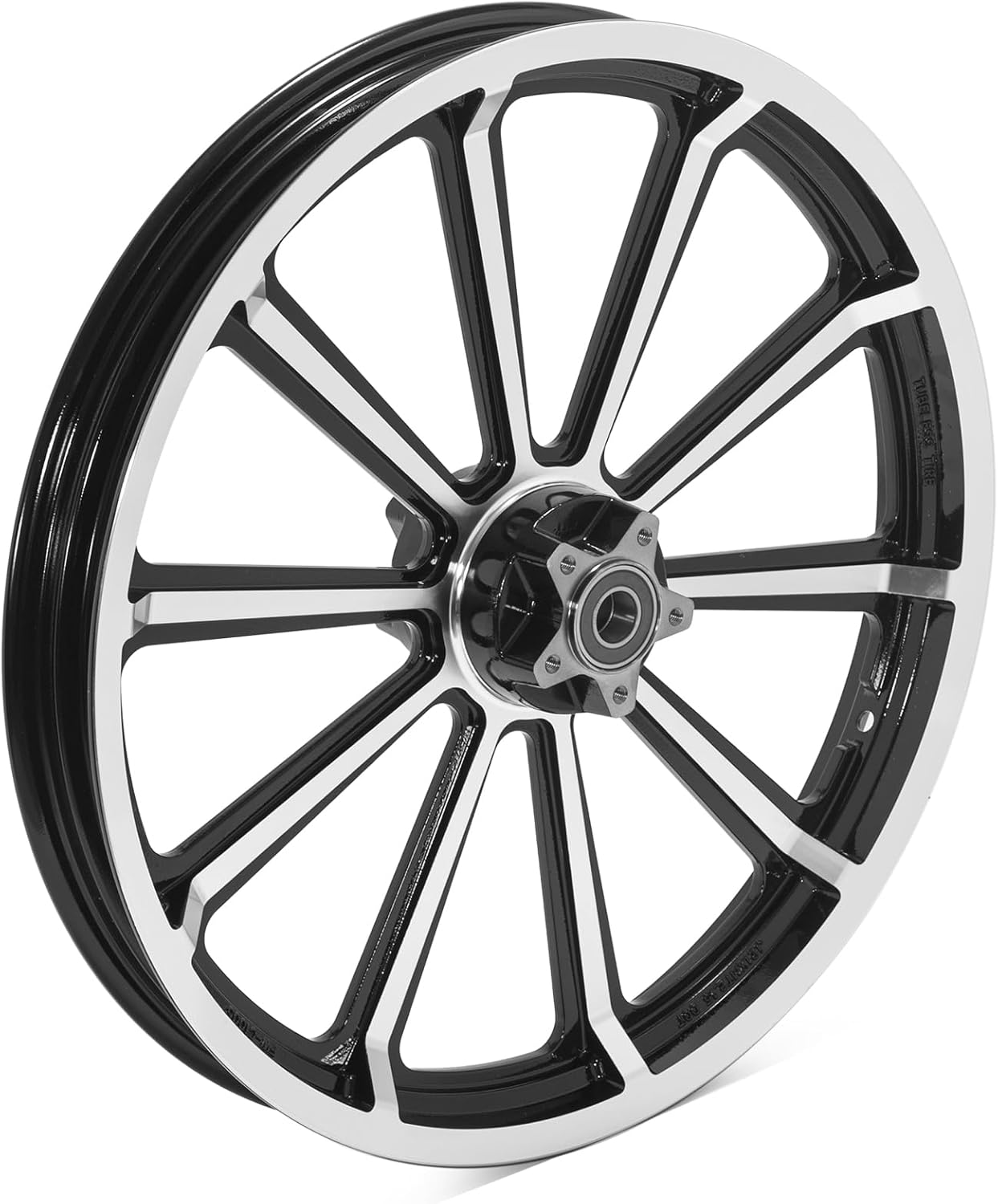 TOFR 21x2.15 Front Rim Wheel Tubeless Talon Style For Harley Dyna Wide Glide Super Glide Street Bob Low Rider 2008-2017