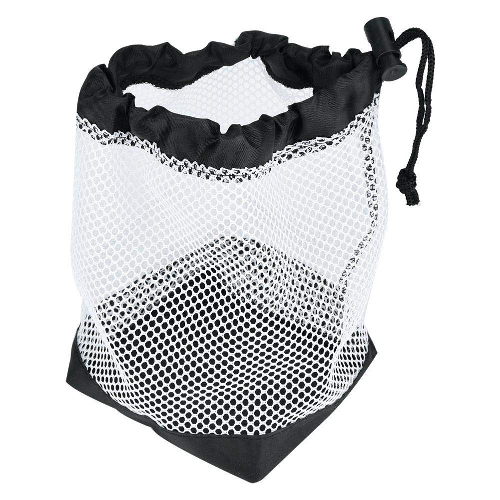 VGEBY Bolsa para Pelotas de Golf, Bolsa para Bolas de Golf, Bolsa de Red, Malla de Nylon, Bolsa de Material con cordón de cordón Deslizante, Cierre de Bloqueo Deportes De Ocio Golf