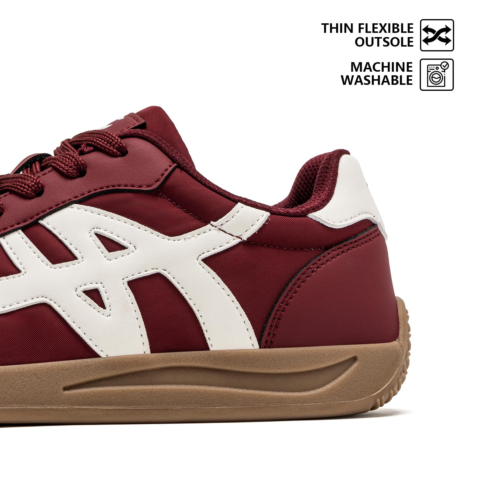 HOBIBEAR Zapatos descalzos unisex | puntera ancha | zapatillas transpirables para el tiempo libre - 5