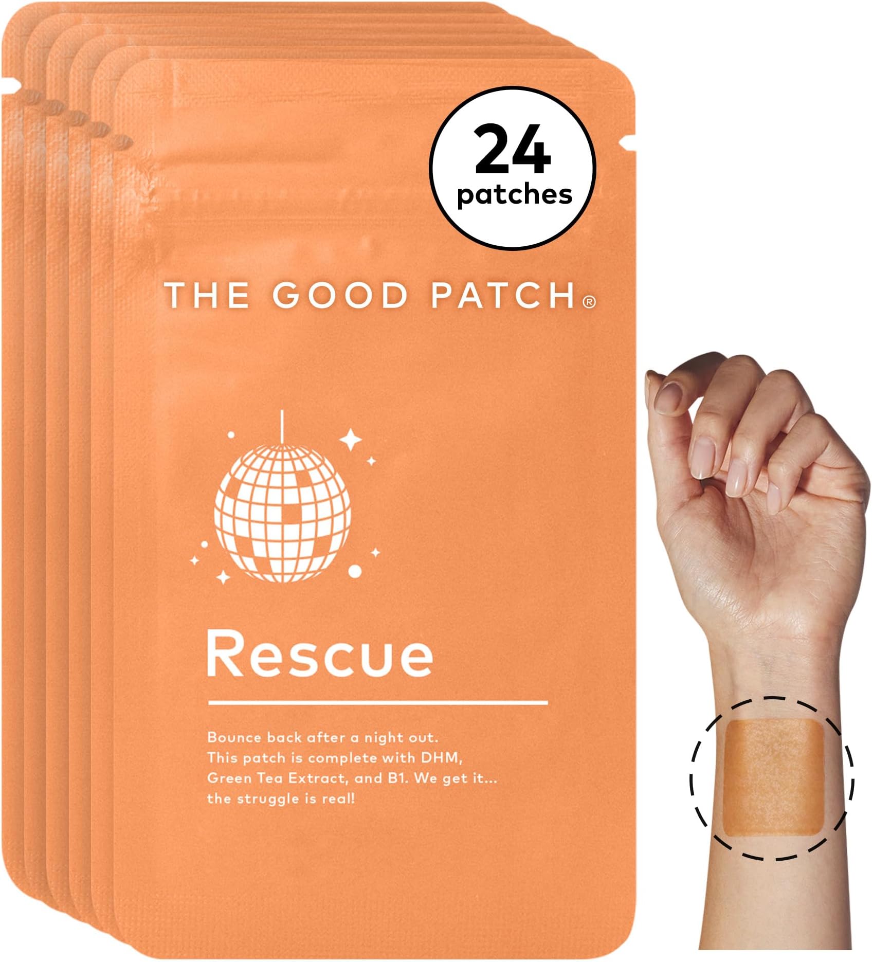The Good Patch Rescue Patch (4 Count (Pack of 6))