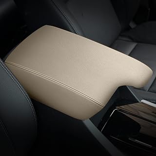 AOMSAZTO Center Console Armrest Cover for Honda Accord 2013-2017 Beige
