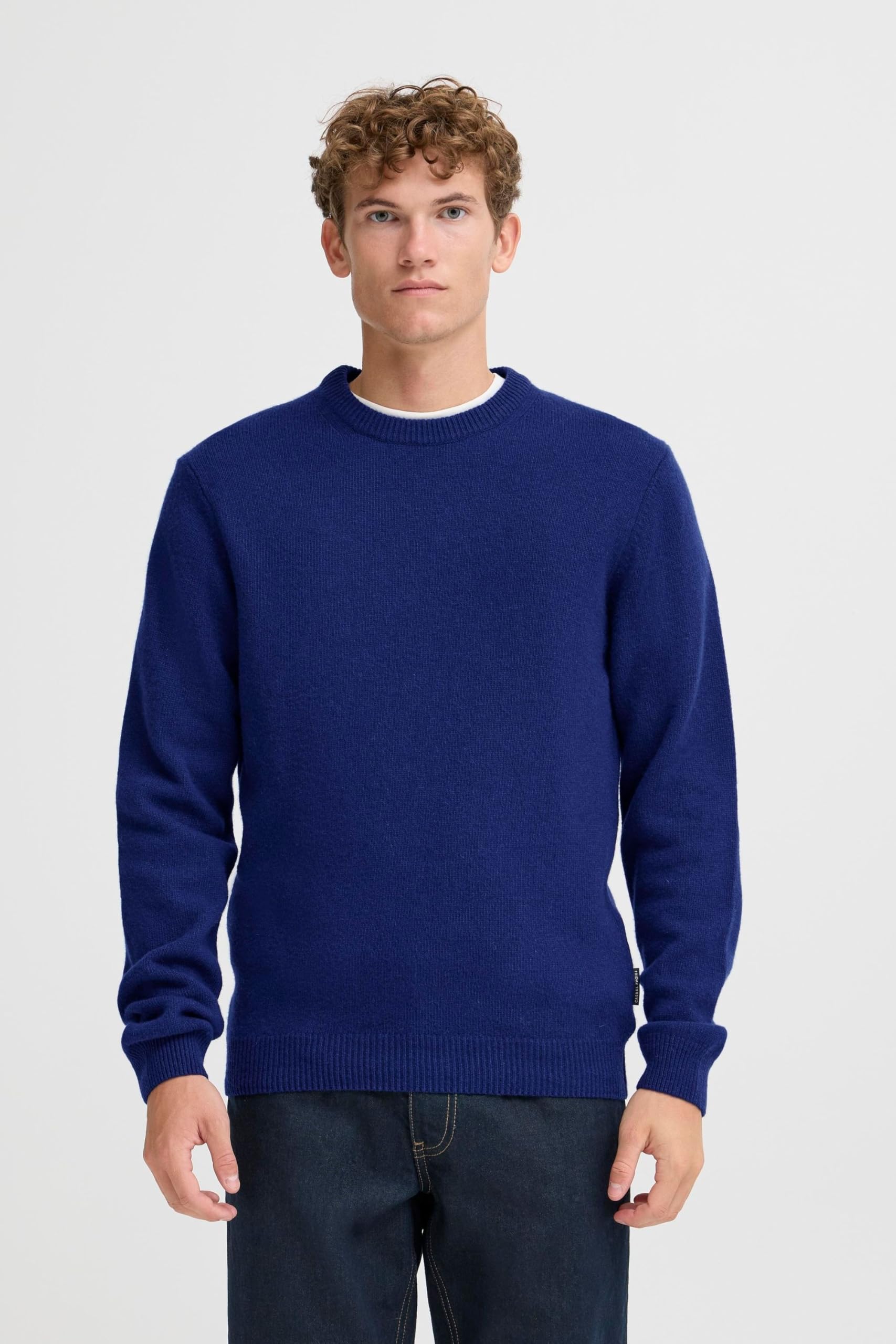 CASUAL FRIDAY Karl Crew Neck Bounty Knit Suéter para Hombre