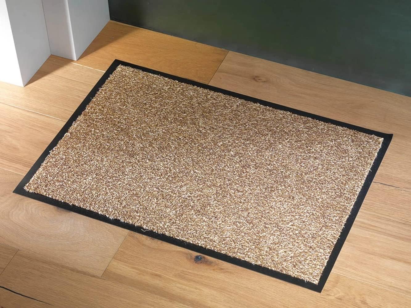 William Armes 3841700 Dandy , Soft Cotton Washamat Door Mat Small, Beige, 60 x 40