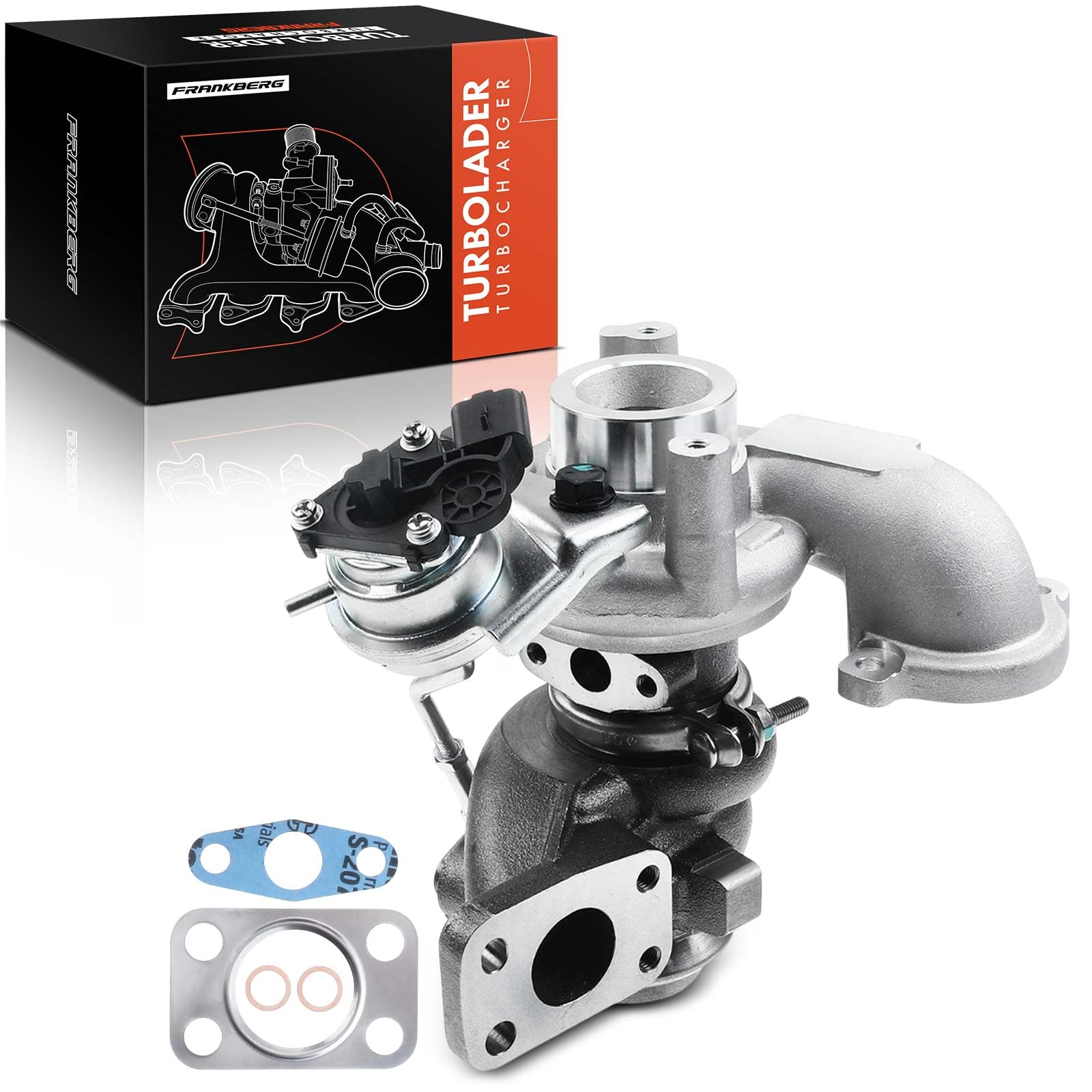 Frankberg Turbocompressori Compatibile con C3 II SC 1.6 HDi 2009-2016 C4 II B7 1.6 HDi 90 2009-Oggi Sostituisci# 9673283680