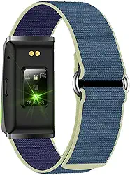 ASHATA Pulseira Inteligente, Rastreador de Fitness Com Step -count Heart Sleep Monitor, 40 Dias de Espera, 10m à Prova D'água, para Homens Mulheres Crianças (Azul)