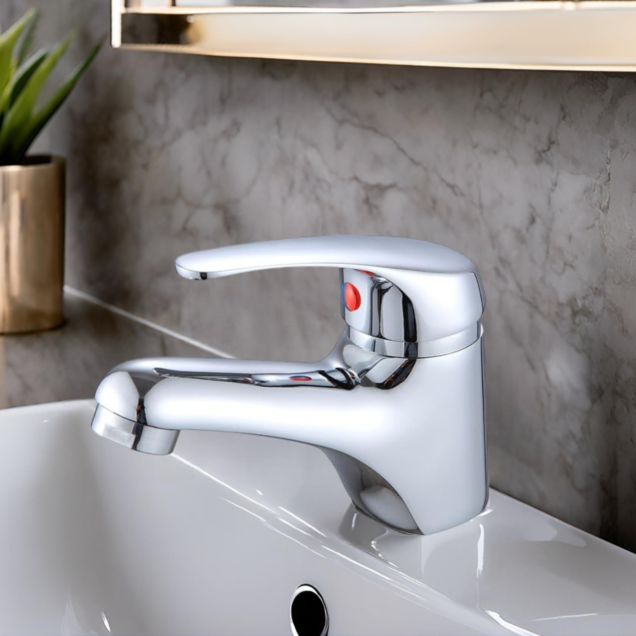 Mitigeur lavabo moderne Eros pour embellir votre salle de bain