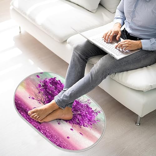 Miniatura 5 de Purple Maple Tree Bathroom Rugs Bath Mat 15.7x23.6 in Extra Soft Shaggy Memory Foam Shower Rug Non Slip Absorbent Throw Rugs Machine Washable Plush