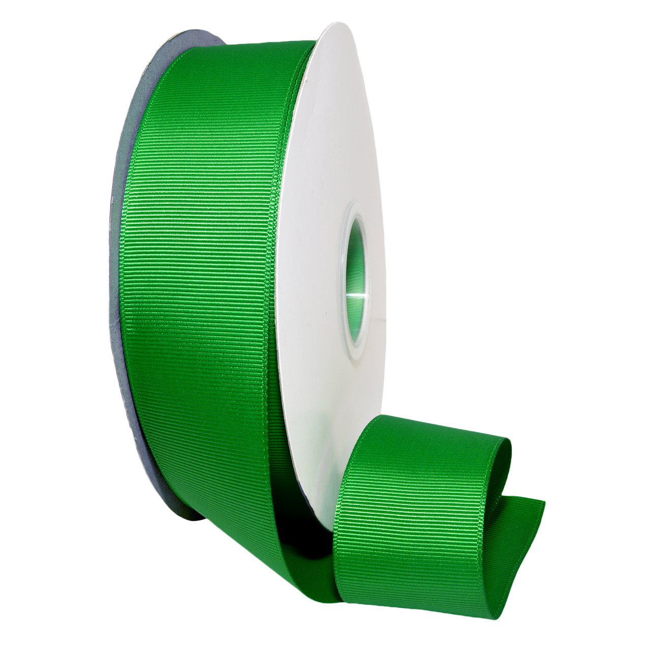 Ruban gros-grain vert classique d'emballage cadeau de Noël 50m