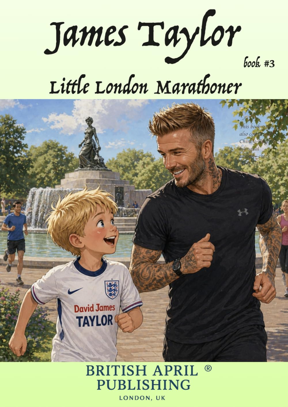 British April Publishing® James Taylor: Little London Marathoner - Kids Early Reading Delightful Picture Book (#3): Spark Curiosity & Build Vocabulary ... Stories (Kids Early Reading Picture Books)