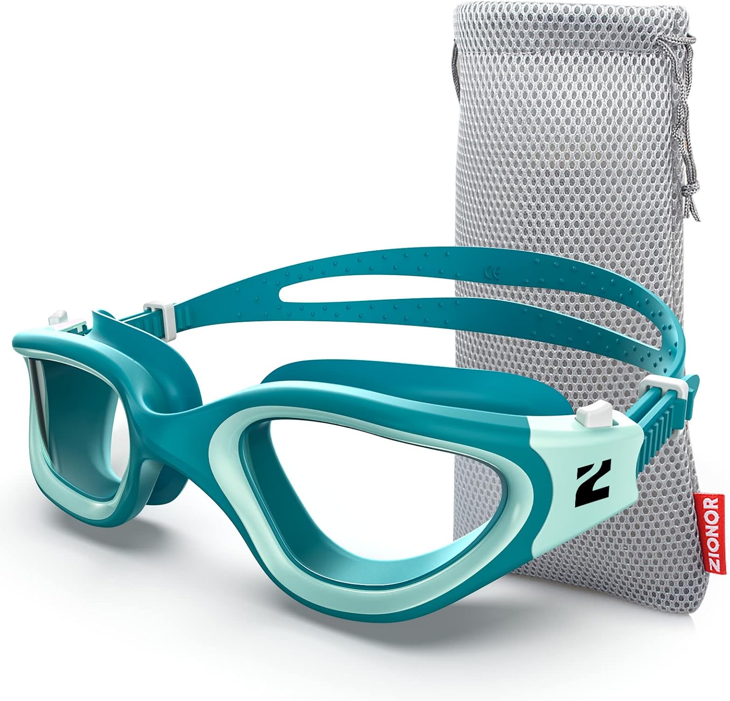 ZIONOR Swim Goggles, G1 SE Swimming Goggles Anti-fog for Adult Men Women