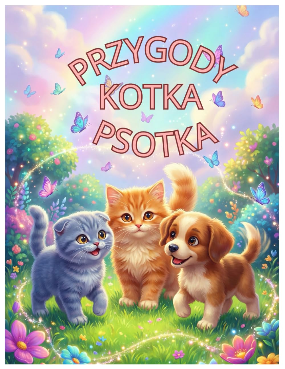 PRZYGODY KOTKA PSOTKA- MAGICZNE PODRÓŻE, ŚMIECH, ZABAWA I LEKCJE O PRZYJAŹNI, KTÓRE POKOCHAJA MALI ODKRYWCY.: WESOŁE BAJKI O ZWIERZĘCYCH PRZYGODACH, ... WYOBRAŹNI, 3-8 LAT, DZIEWCZYNKA I CHŁOPCZYK