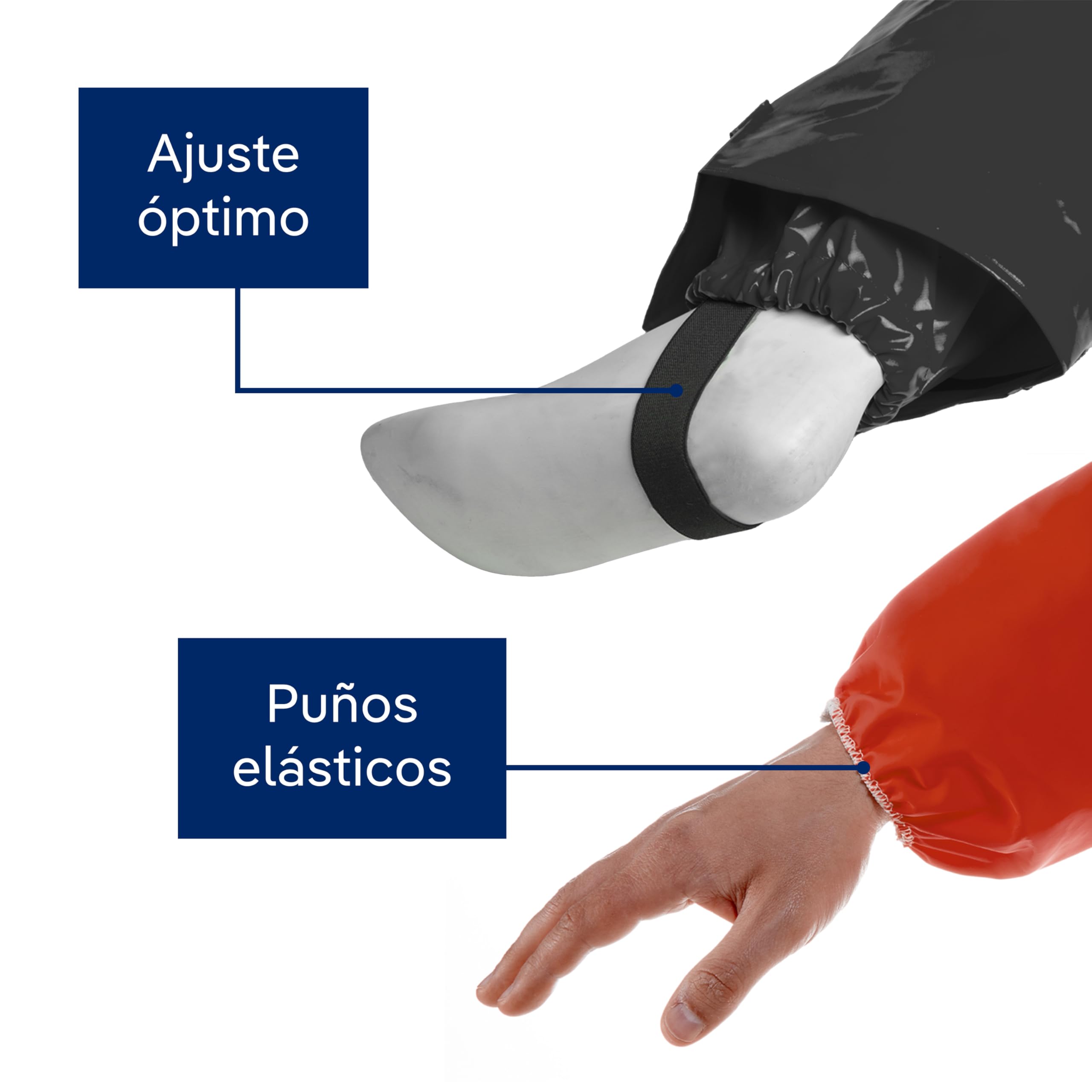 Dräger Mono de protección SPC 2400 Flexothane | Traje-peto de seguridad y Tejido transpirable - Especialmente ligero con aprox. 0,7 kg