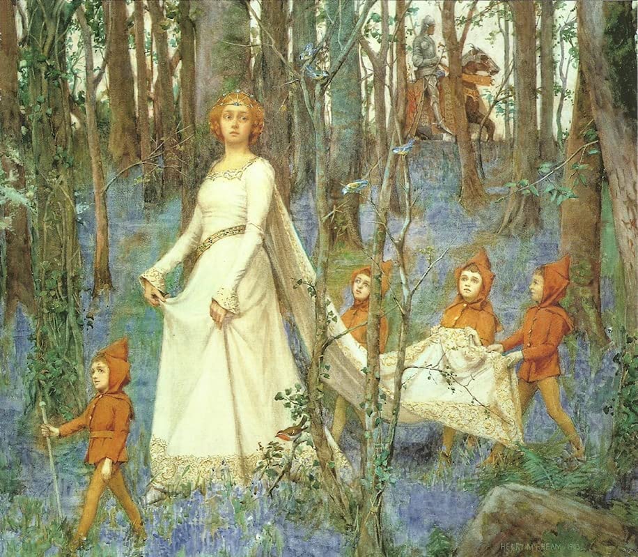 Tableau le bois des fées Henry Meynell Rheam, ravivez la magie et la nostalgie dans votre maison