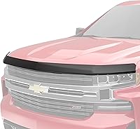 Vista 1 de EGR 301691 SuperGuard Hood Guard Bug Deflector Protector, Dark Smoke Finish, Compatible with Select Chevrolet Silverado All Cabs Models