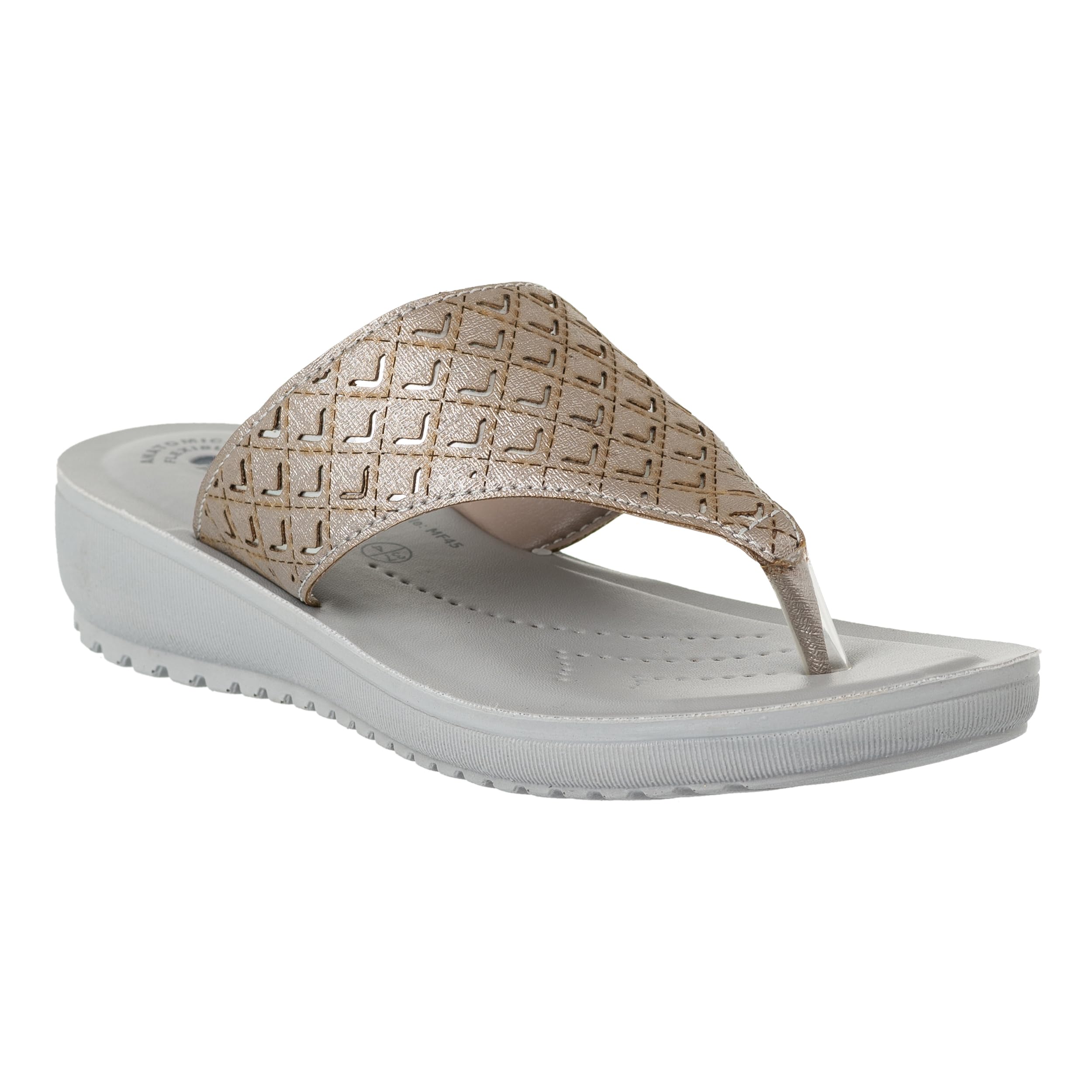 inblu Stylish Fashion Slipper for Women | Comfortable | Lightweight | Anti Skid | Casual Office Footwear (MF45_GREY_41) (B0CSX67JH1) Amazon Price History, Amazon Price Tracker