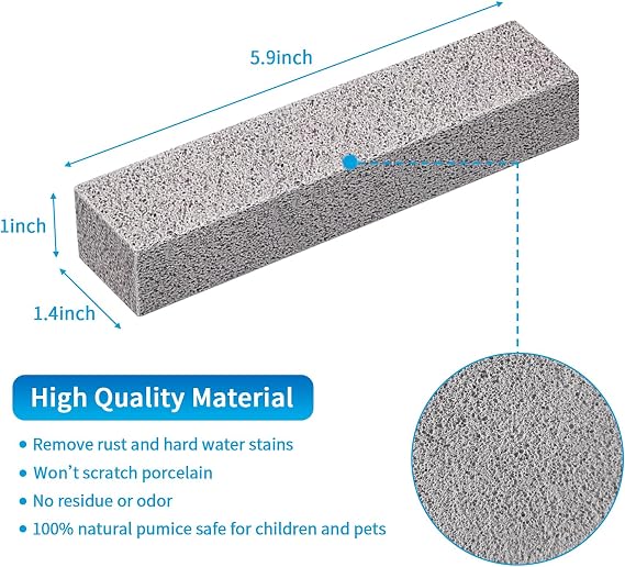 Pumice Stone for Cleaning, Multi-Functional Griddle Scraper with High Efficiency