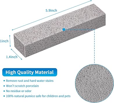 Pumice Stone for Cleaning, Multi-Functional Griddle Scraper with High Efficiency