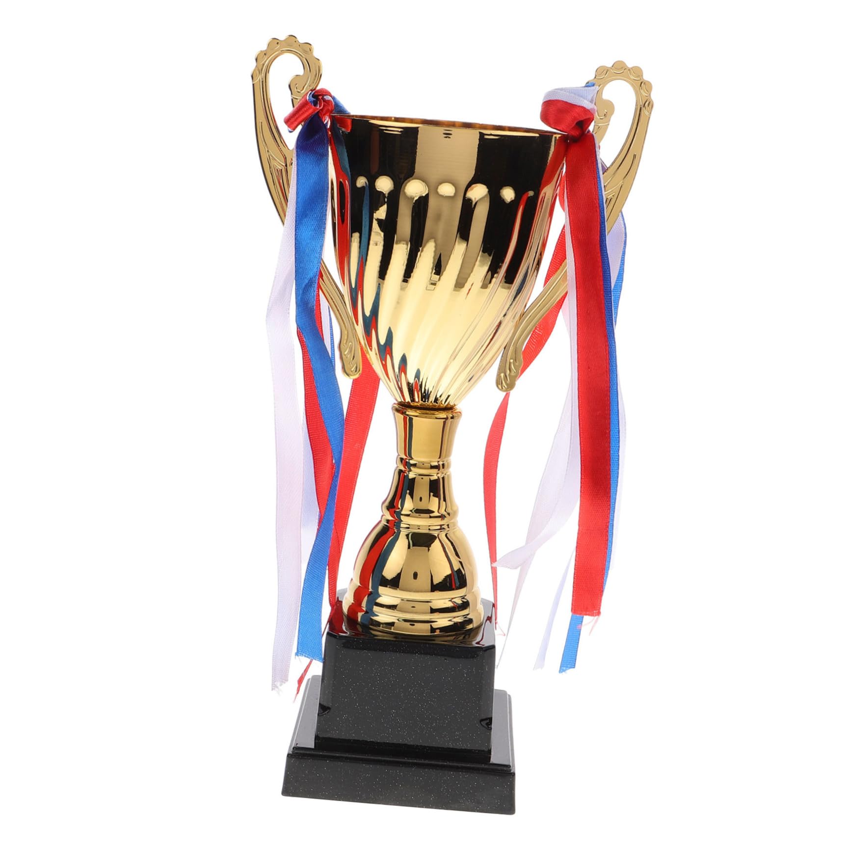 Toddmomy Mini Trofeo Deportivo de Metal Dorado Pequeño Base Estable, Copa del Ganador para Competición Escolar y Torneos Deportivos de Equipo