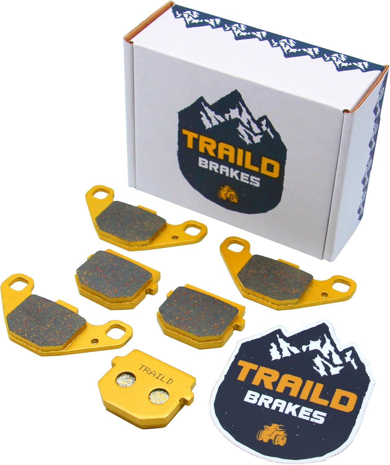 Traild Can-Am DS 90 X 2008-2022 Ceramic Brake Pad Set Front & Rear