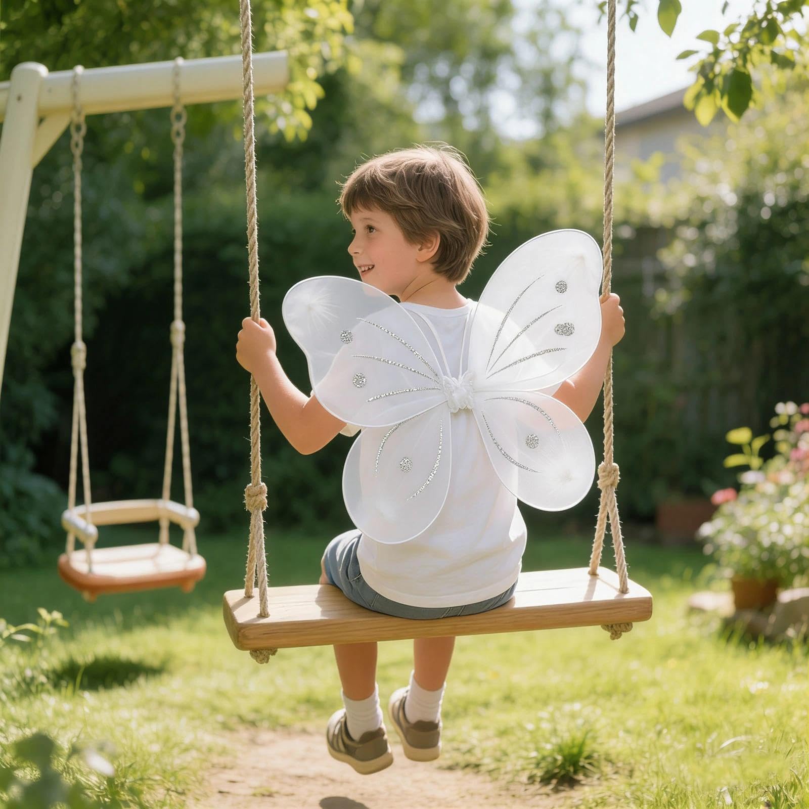 Ailes de Papillon Fées pour Adultes – Costume Fée avec Ailes d’Ange ou de Papillon – Déguisement Fée Adulte pour Carnaval, Mariage, Soirée Thème – Fairy Wings Adult, Butterfly Wings Adult