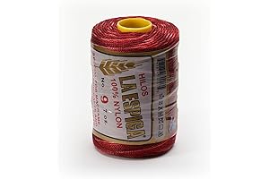 Espiga No. 9 100% Nylon Omega String Cord for Knitting and Crochet:...