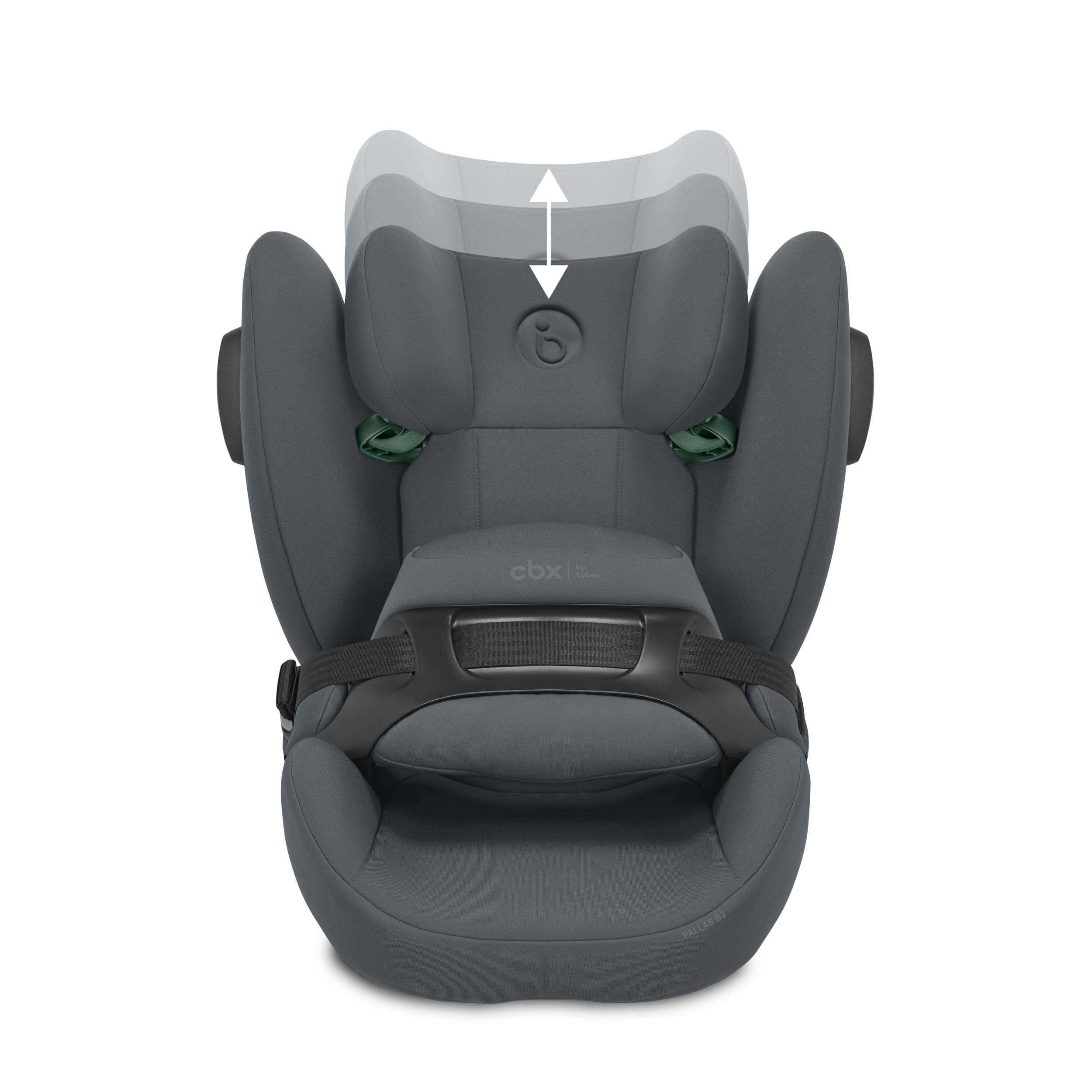 CBX by Cybex Kinder-Autositz Pallas B3 i-Size, ISOFIX und Top-Tether, Ab ca. 9-50 kg, Ab ca. 15 Monate bis 12 Jahre, UN R129/04, Grau - 5