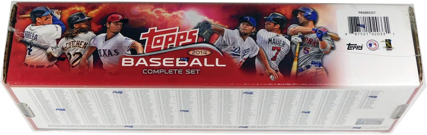 2014 Topps Collectible Trading Cards HOBBY Factory MLB Baseball Set - 660 cards + bonus orange parallels pack!