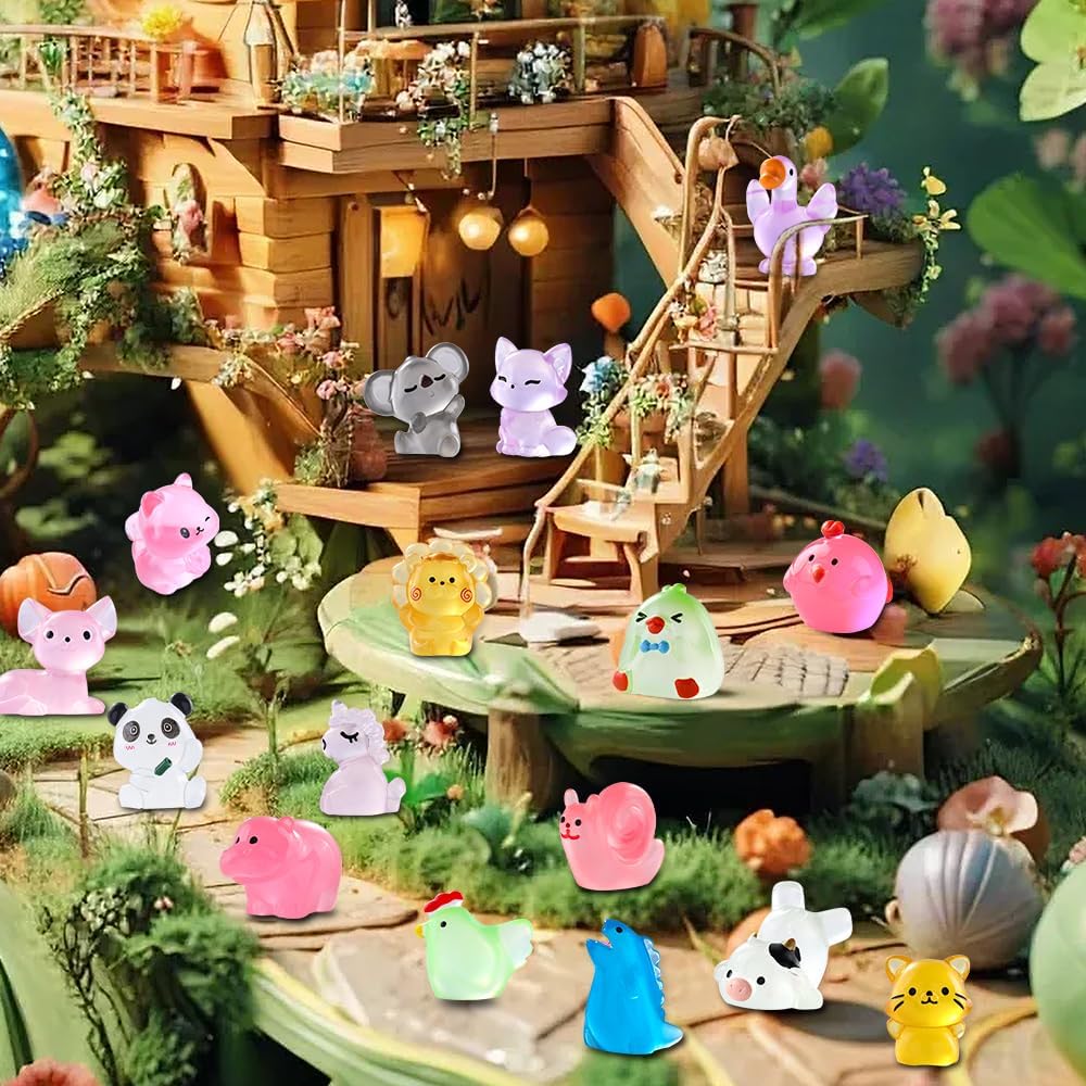 JOLCEEY 60pcs Mini Resin Animals - Image 3