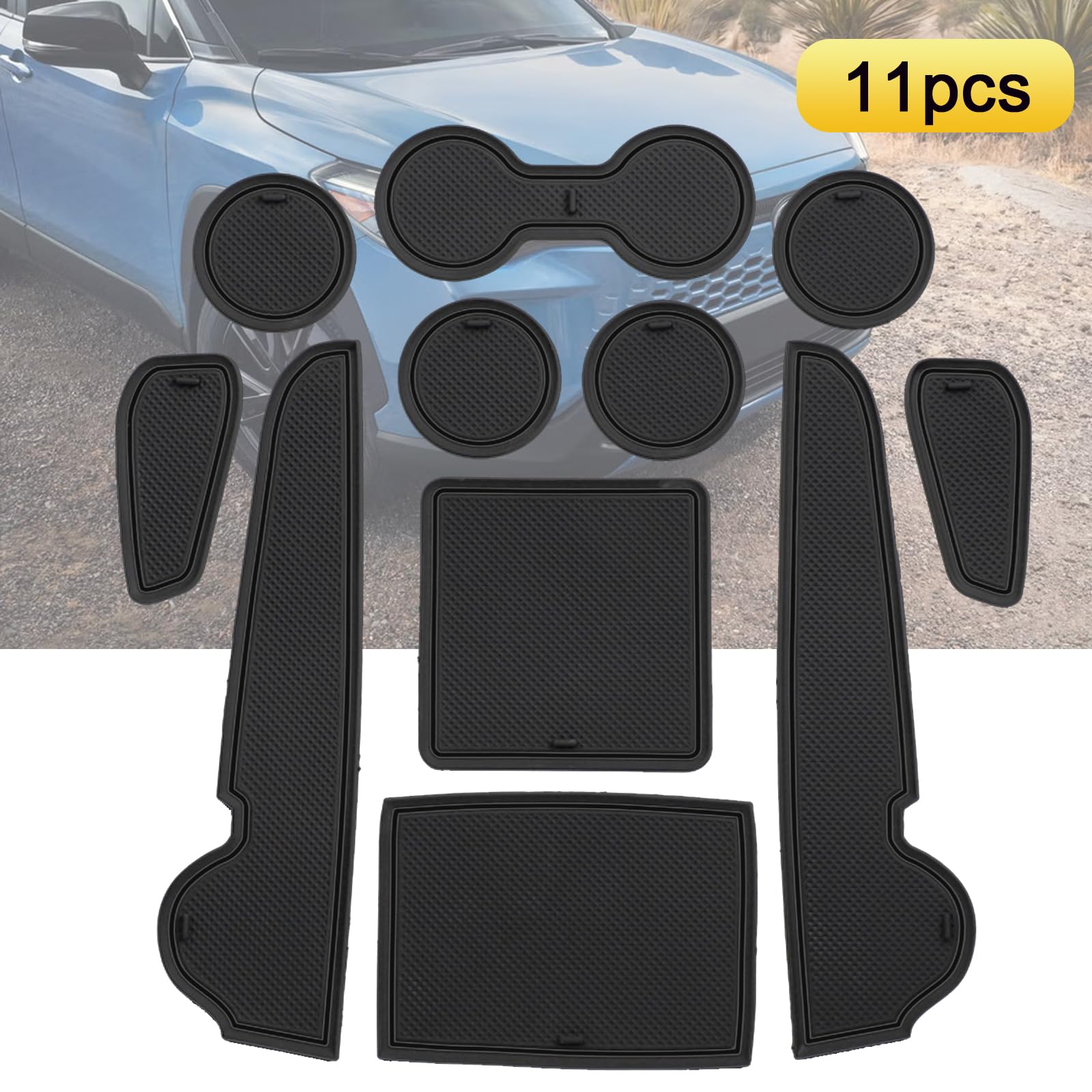 Amazon.com: KOOGEN Cup Holder Mats for 2022-2026 Toyota Corolla