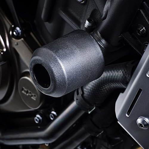 Miniatura 2 de Protector deslizante para cuadro de motocicleta compatible con Yamaha YZF-R7, FZ-07, XSR700, XTribute, Tracer 700, Tracer 7 GT, MT-07