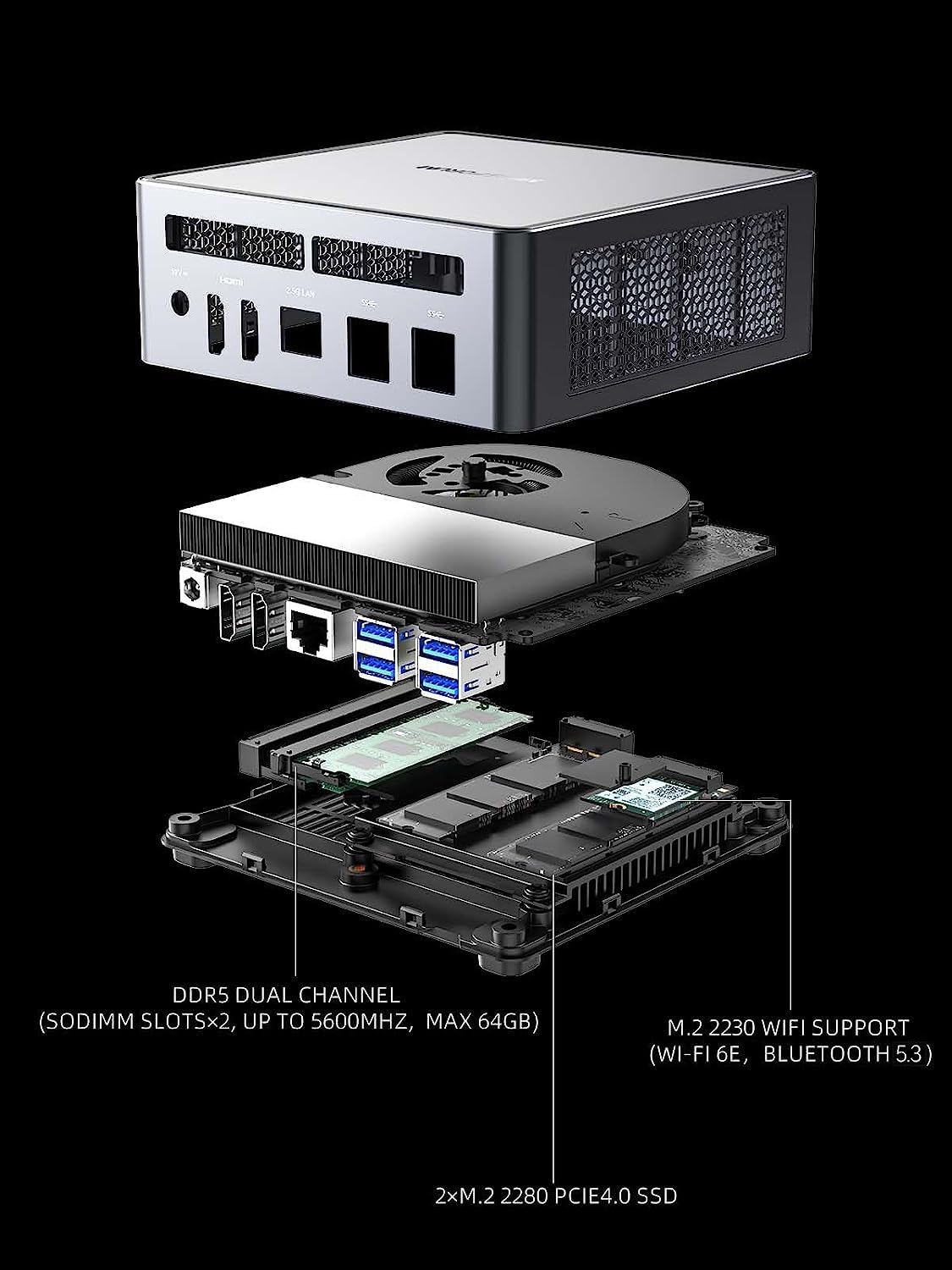 MINIS FORUM UM790 Pro Mini PC AMD Ryzen 9 9 7940HS już 5,2