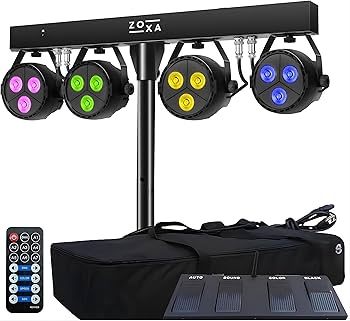 Amazon.com: DJ Lights and Stage Lights with Stand | LED Par Gigbar