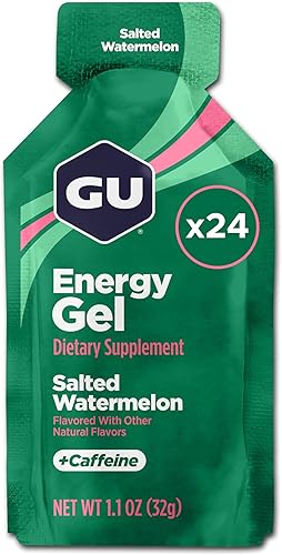 Vista 24 de GU Energy Labs Nutrición Original Gel energizante para deportes, 123049, TRI-BERRY, 1, 1
