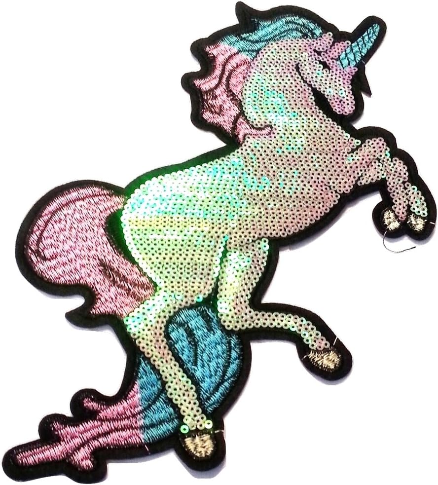 Toppe ricamate grandi rosa cuore pantera per abbigliamento jeans ferro su applicazioni ricamate distintivi moda cool cuco punk fai da te  15