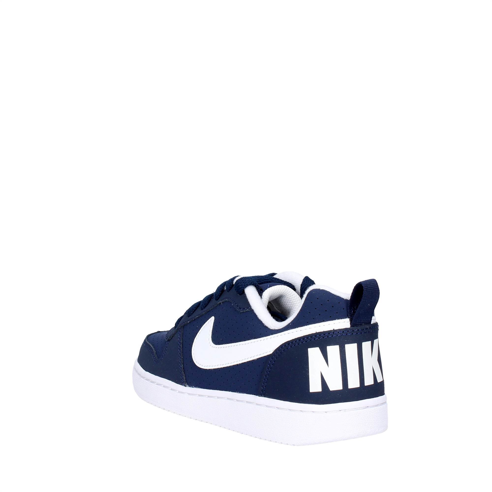 Nike Court Borough Low GS Trainers 839985 Sneakers Shoes (UK 5 US 5.5Y EU 38, Midnight Navy White 400)