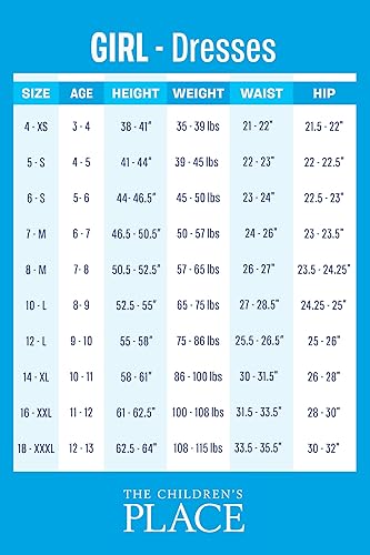 Miniatura 3 de The Children's Place Vestido de moda de manga corta para niña