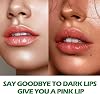 MEITREND Lip Lightening For Dark Lips, Lip Balm Lips Pink Bleaching Cream Balm,Moisturizing Lip Balm Whitening & Brightening, Remove Dark Lips 3G (A)